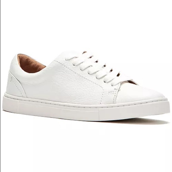 Frye Women’s White Ivy Tennis Sneakers 8.5M - Picture 3 of 15